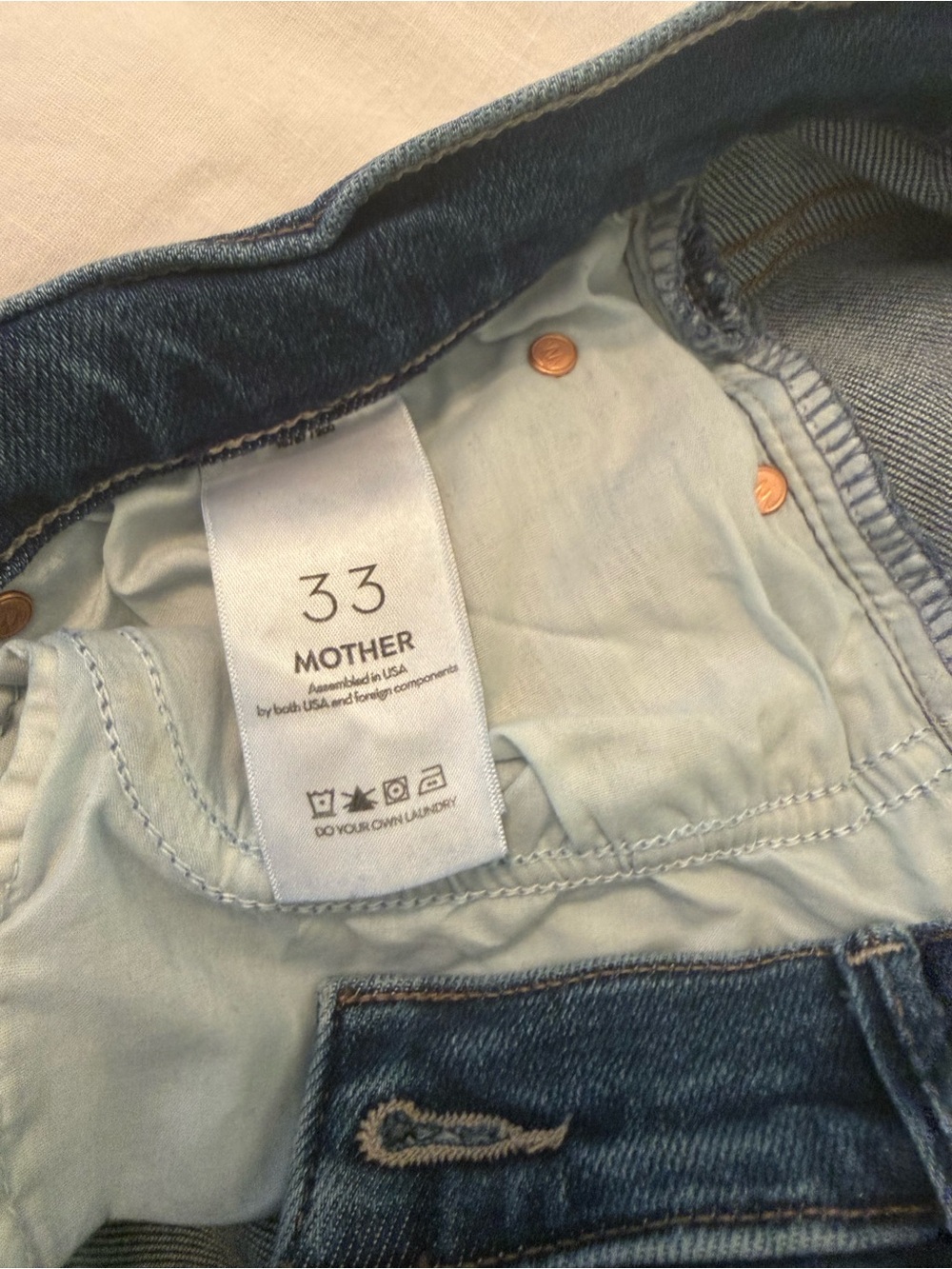 MOTHER The Rascal Ankle Fray Women's Jeans - Picture 7 of 9